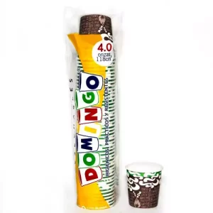 Vaso Domingo Papel 4 Oz x 50 und