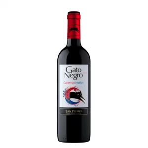 Vino Gato Negro 750 ml Cabernet Merlot