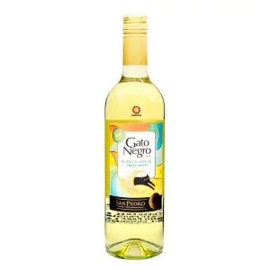 Vino Gato Negro Blanco Dulce x 750 ml