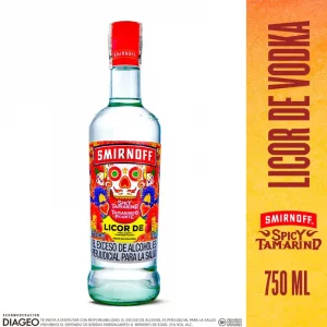 Vodka Smirnoff Tamarindo Picante x 750 ml