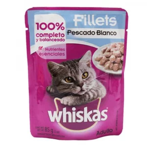 Whiskas Pouch gatos Castrados Pescado x 85 g