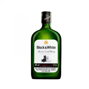 Whisky Black & White x 375 ml