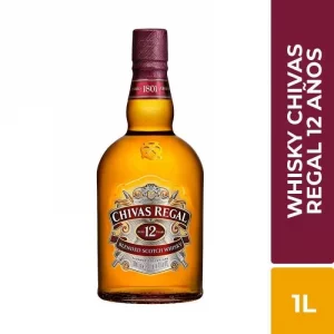 Whisky Chivas Regal x 1000 ml 12Años