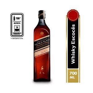 Whisky Johnnie Walker Doble Sello Negro x 700 ml