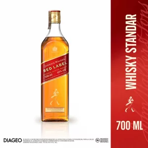 Whisky Johnnie Walker Sello Rojo x 700 ml