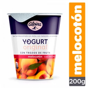 Yogurt Alpina 200 g Melocot