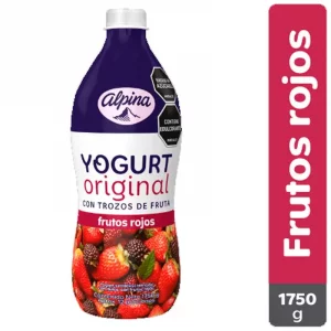 Yogurt Alpina Original Frutos Rojos x 1750 g