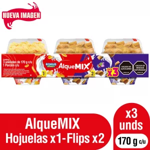 Yogurt Alqueria Flips  3 und x 170 g c/u