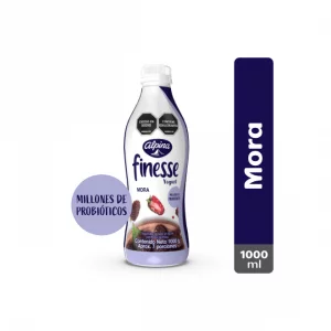 Yogurt Finesse Alpina Mora Botella x 1000 g