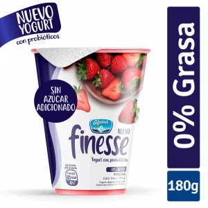 Yogurt Finesse Fresa Vaso 180 g