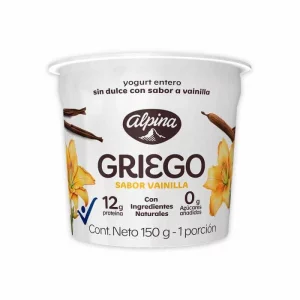 Yogurt Griego Alpina Vainilla und x 150 g