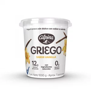 Yogurt Griego Alpina Vainilla x 1000 g