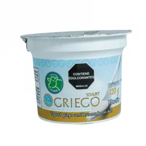 Yogurt Griego El Cural Sin Dulce Semidescremado x 120 g