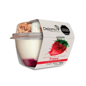 Yogurt Griego Parfait Entero Dejamu Fresa x 160 g