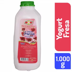 Yogurt Mercacentro Tarro Fresa 1000 g