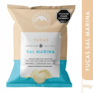 Yucas Monte Rojo Sal Marina x 100 g