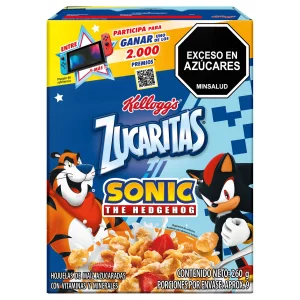 Zucaritas Kellogg´S Sonic x 260 g