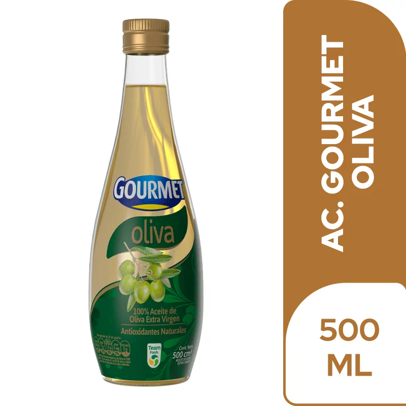 Aceite De Oliva Gourmet Vidrio 500 ml