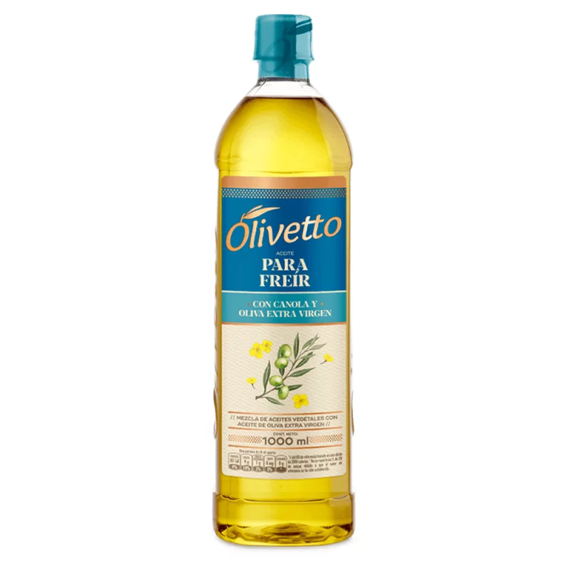 Aceite De Oliva Olivetto Freido Profesional 1000 cm3