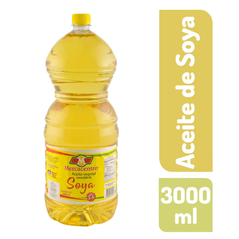 Aceite De Soya Mercacentro x 3000 ml