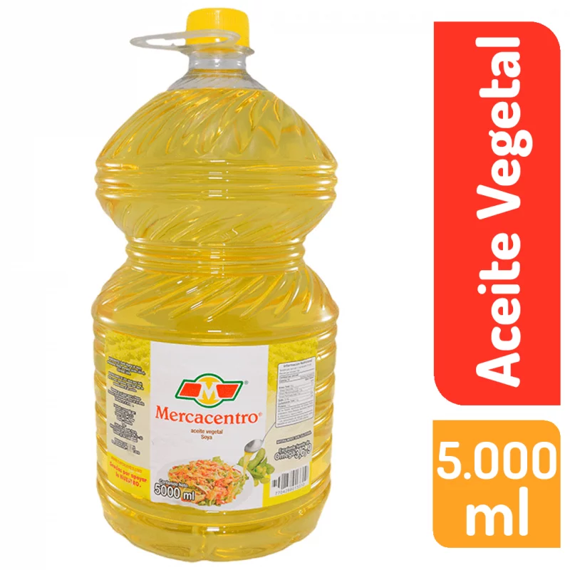 Aceite Mercacentro Soya 5000 ml