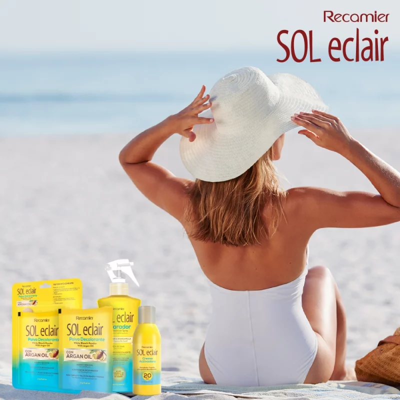 Aclarador Sol Eclair x 150 ml Manzanilla