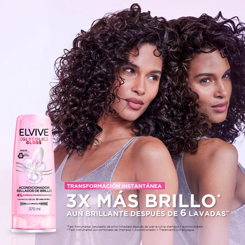 Acondicionador Elvive Glycolic Gloss x 370 ml