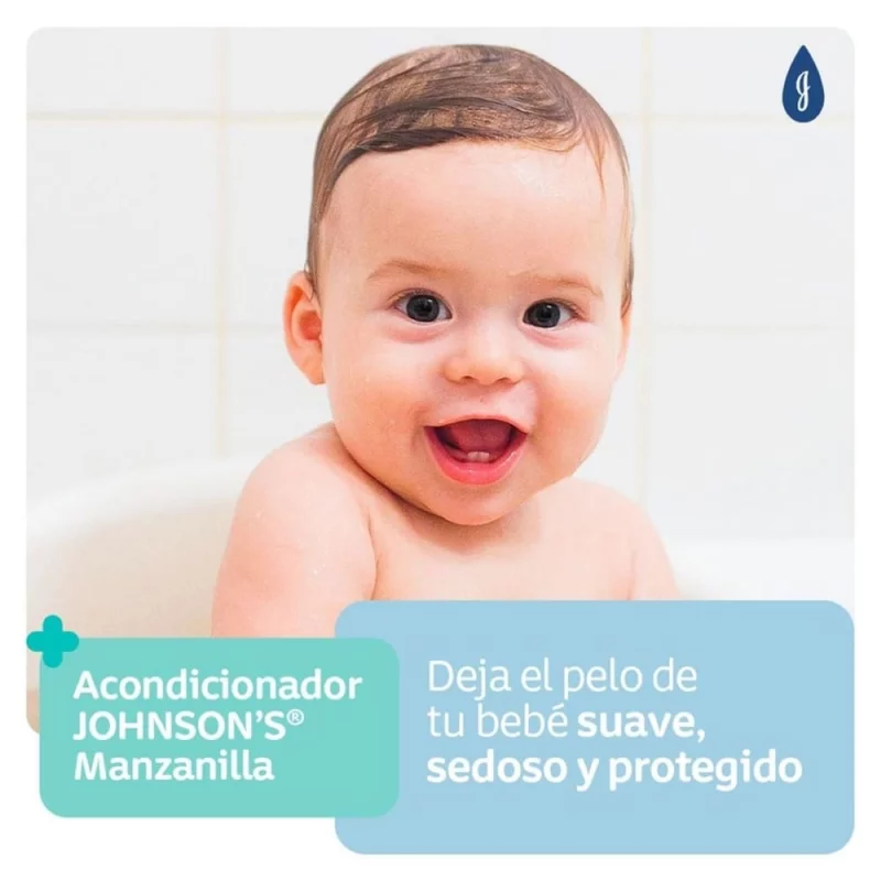 Acondicionador Johnson Baby 400 ml  - Manzanilla