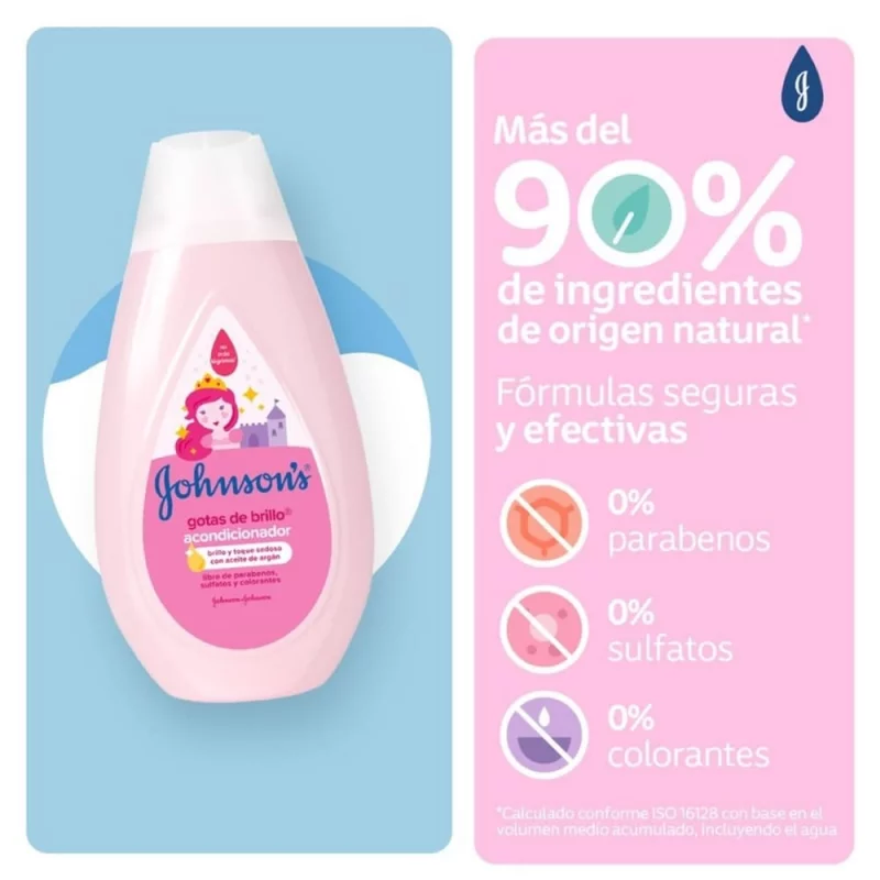 Acondicionador Johnsons Baby 400 ml - Gotas De Brillo
