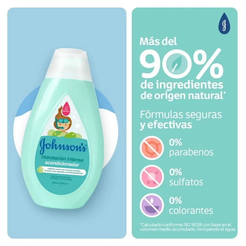 Acondicionador Johnsons Baby 400 ml Hidratación Intensiva