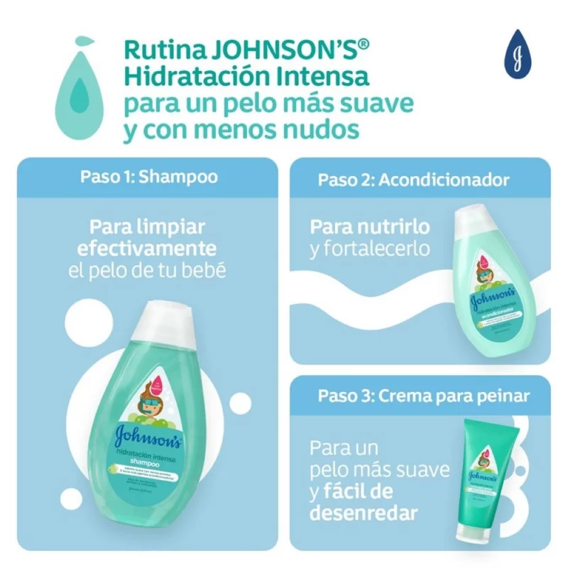 Acondicionador Johnsons Baby 400 ml Hidratación Intensiva