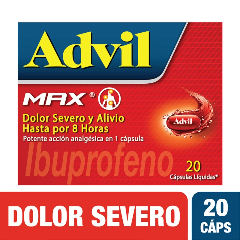 Advil Max 20 Cápsulas