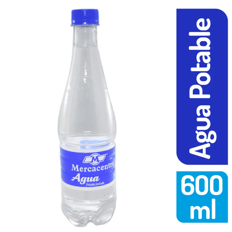 Agua Potable Tratada con Gas x 600 ml