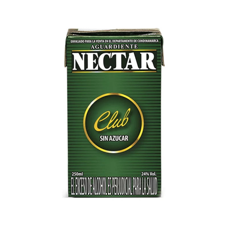 Aguardiente Nectar Club Tetra Pack 250 ml