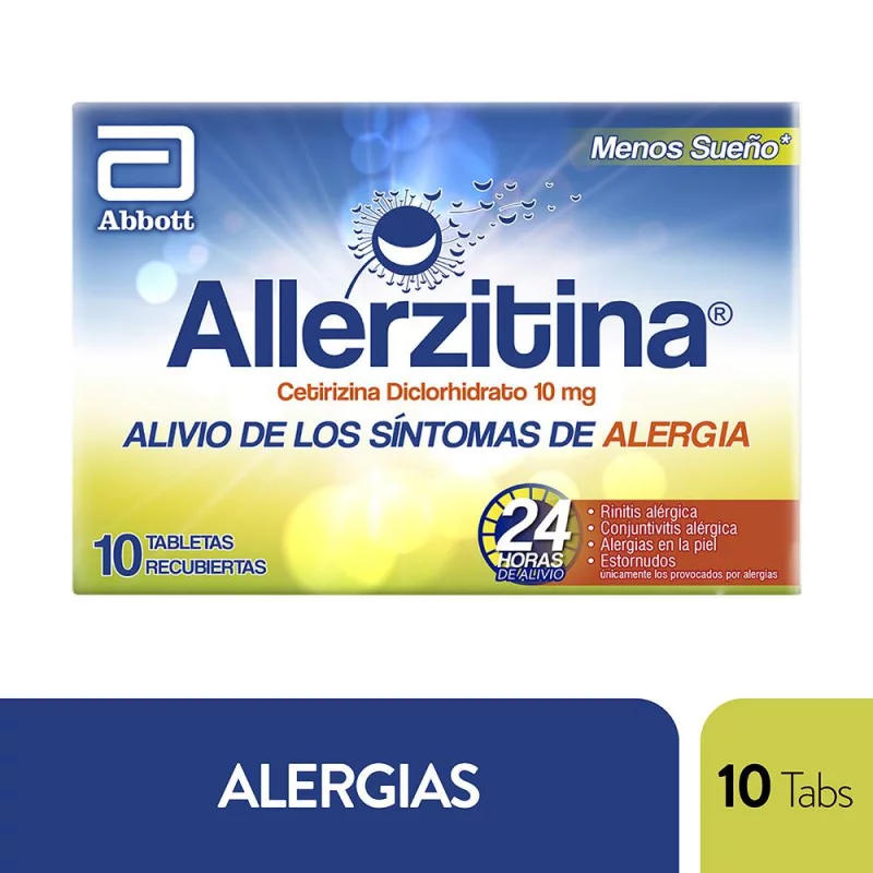 Allerzitina Tabletas x 10 und 10 Mg