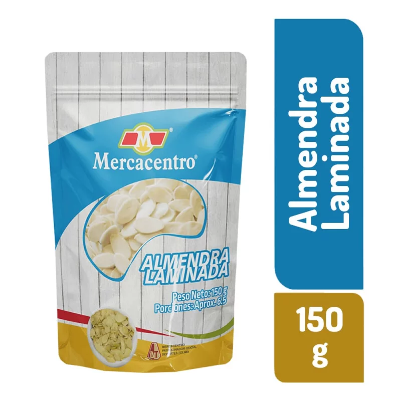 Almendra Mercacentro Laminada x 150 g