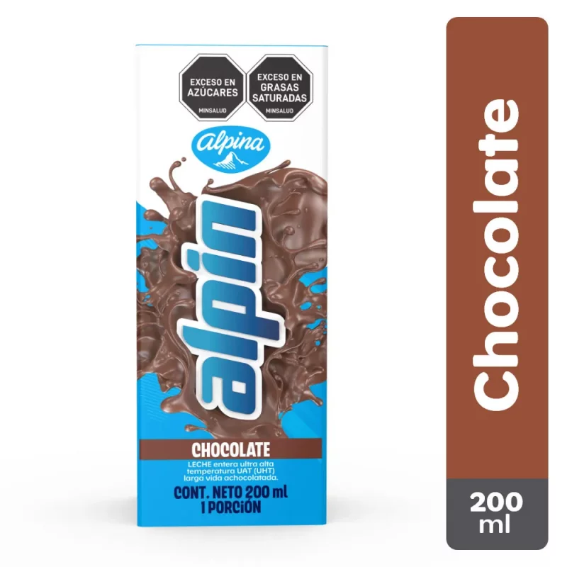 Alpin Chocolate Caja 200 ml