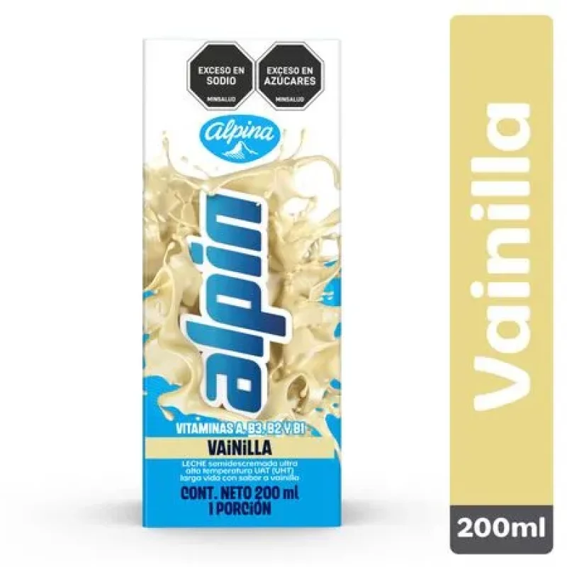 Alpin Vainilla Caja 200 ml
