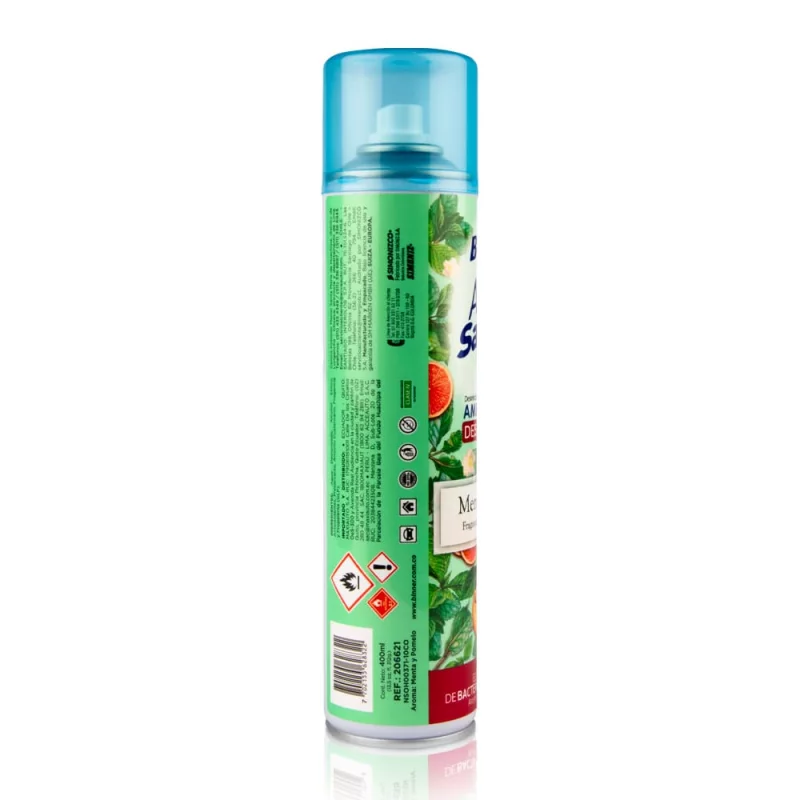 Ambientador Binner Desinfectante Aerosol x 400 ml Menta-Pomelo