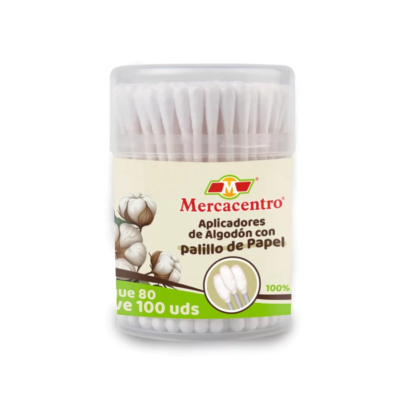 Aplicadores De Algodón Mercacentro P80 Ll100 und