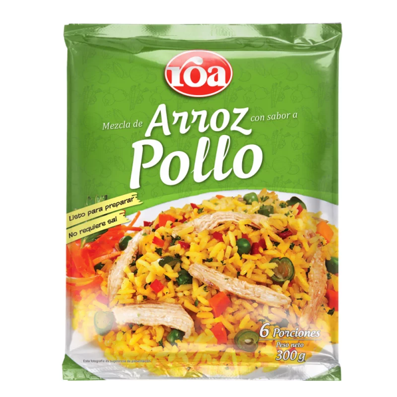 Arroz Pollo Vegetales Roa 300 g