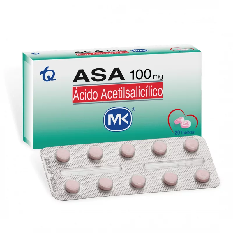 Asa Mk 100 mg - 20 und