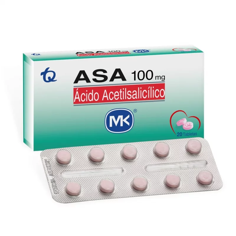 Asa Mk 100 mg - 20 und