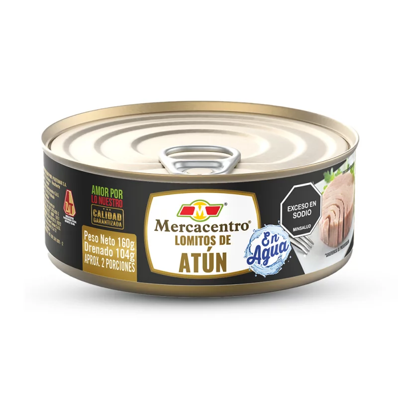 Atún Mercacentro en Agua x 160 g