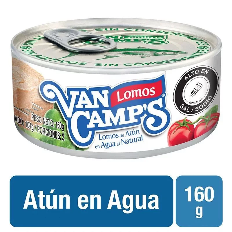 Atún Van Camps Agua 160 g