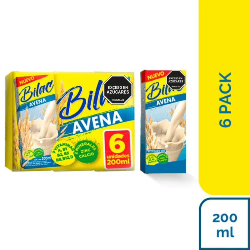 Avena Bilac Tetra 6 und x 200 ml