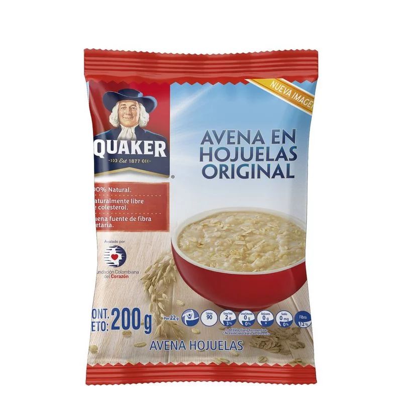 Avena Quaker Hojuelas 200 g