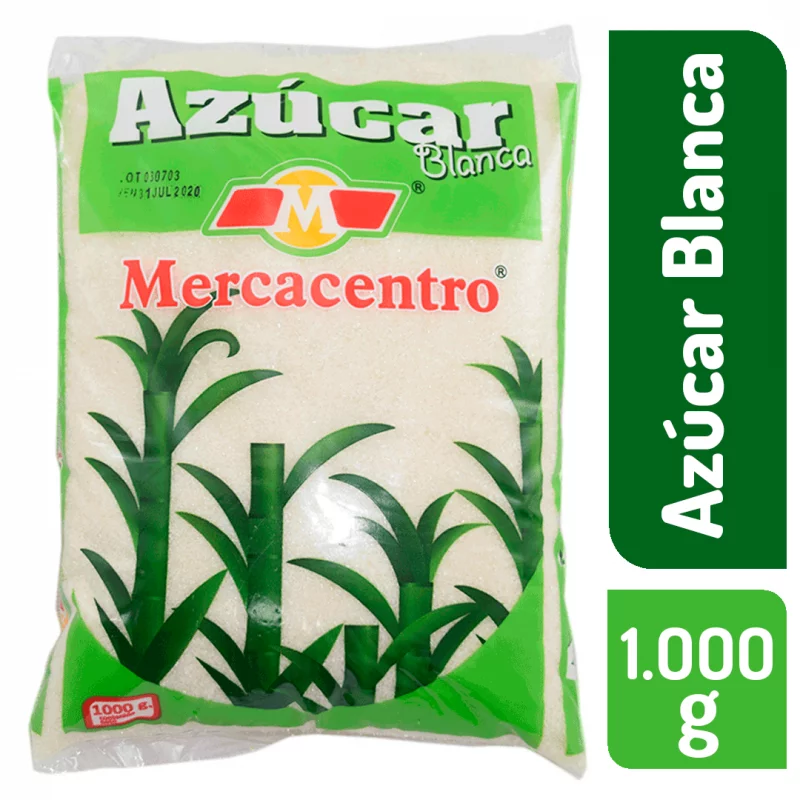 Azúcar Blanca Mercacentro 1000 g