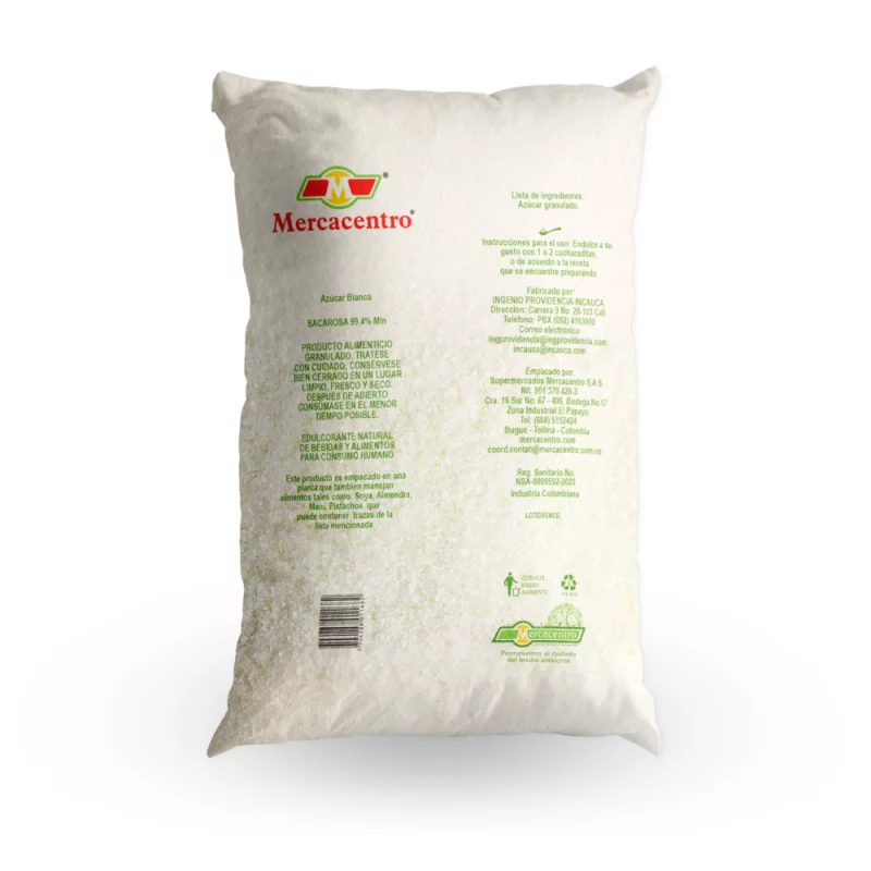 Azúcar Blanca Mercacentro 1000 g