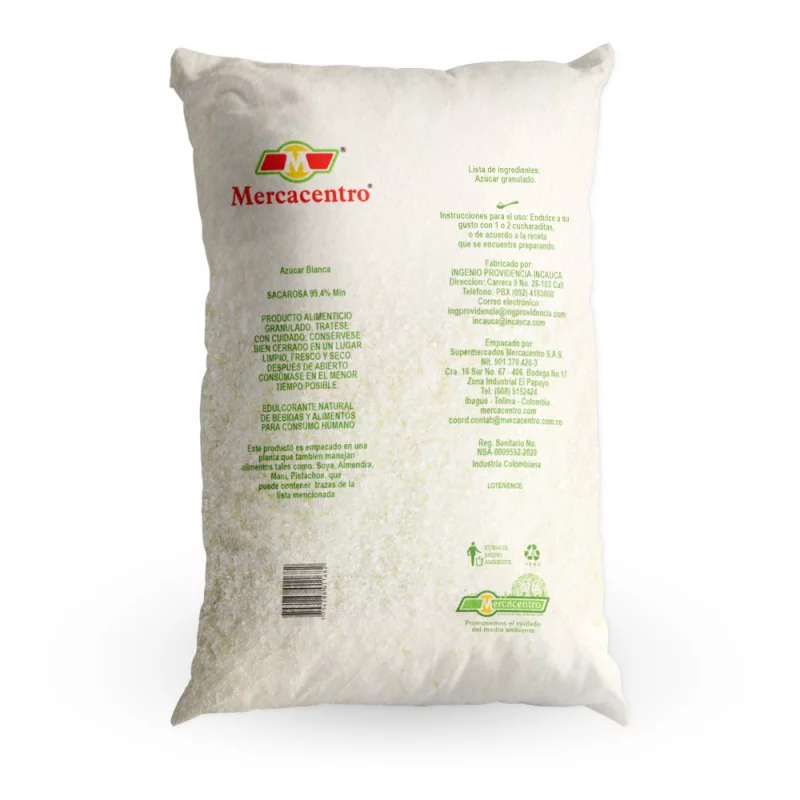 Azucar Blanca Mercacentro 5 kg